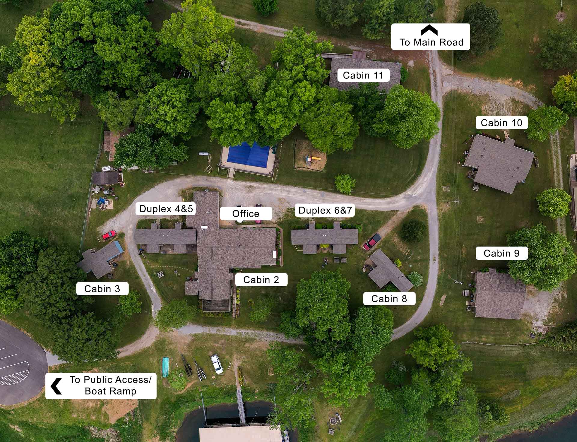 Cabin Rentals on the White River White Hole Resort